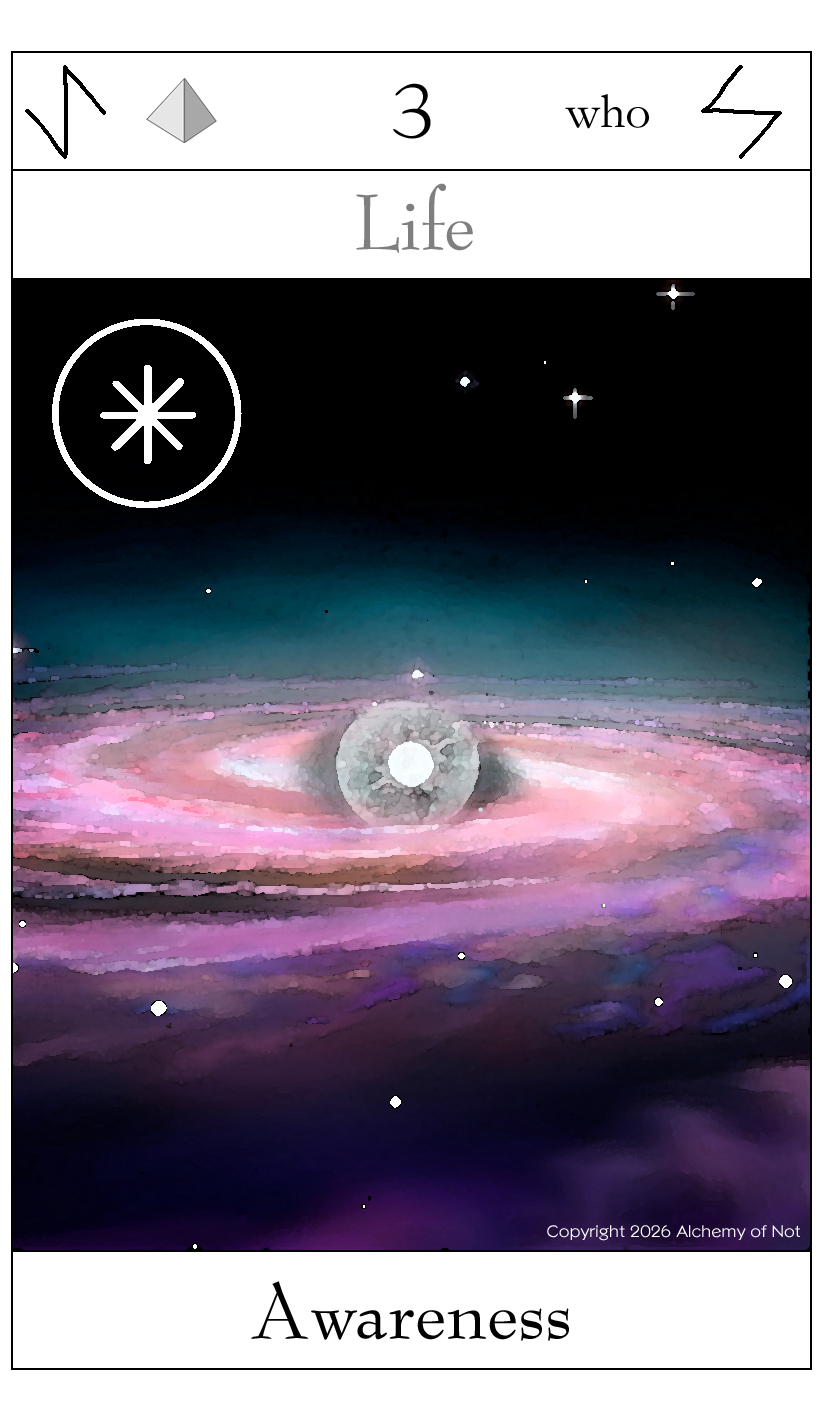 Not Tarot Card - Key 3: Awareness